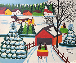 A Selection Of Maud Lewis Paintings For Sale